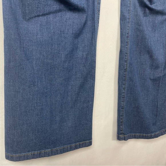 NWT J. Crew High-Rise Kickout Jean Sailor Drapey Denim Stretch Casual Retro - Picture 8 of 16